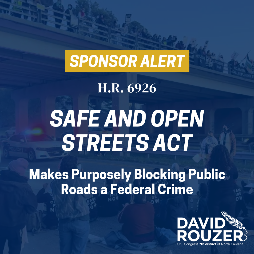 Safe and Open Streets Act