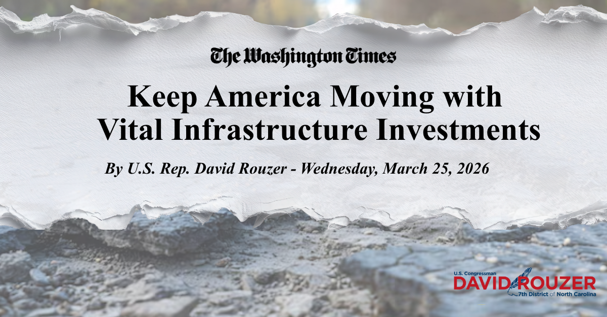 Washington Times Op-Ed