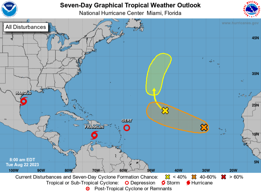 2023.08.22 NHC Forecast