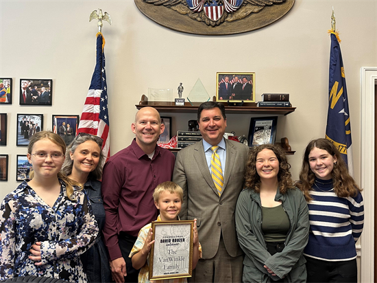 VanWinkle Family Capitol Tour Photo