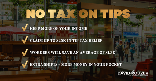 No Tax on Tips