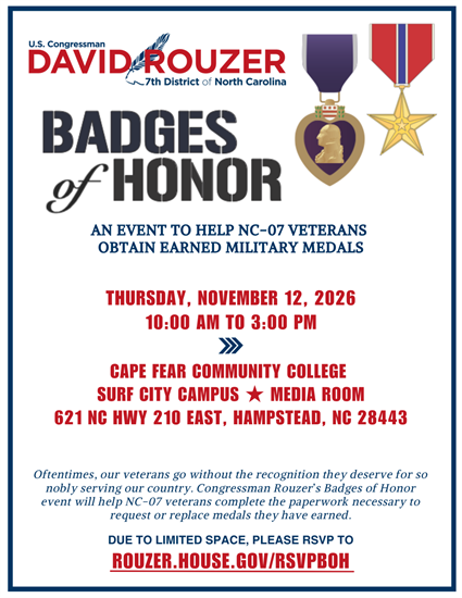 2026.10.15 - Badges of Honor Flyer