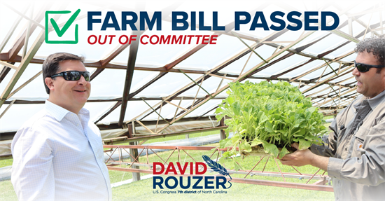 Farm Bill Passed Committee Farm Bill Passed Committee