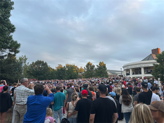 charlie kirk vigil nc